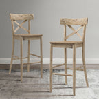 (D680-21)-Callista--30''-Barstool--Beach/Natural