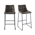 Seth-(-QSD6099-5B)-30""-Grey-Bar-Stool-(2-Per-Carton)