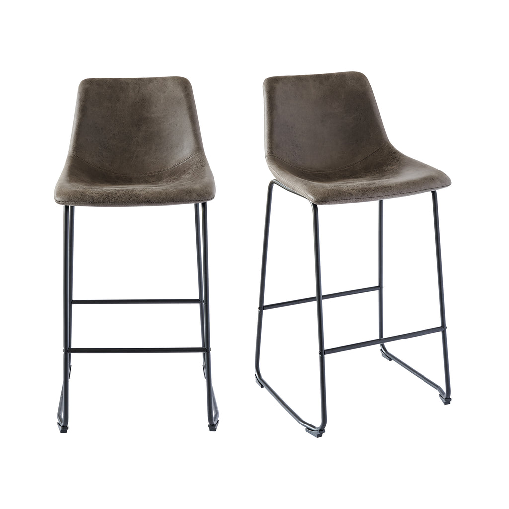 Wes-Bar-Stool-(QSD6099)-29""-Brown-Bar-Stool-(2-Per-Carton)