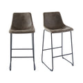 Wes-Bar-Stool-(QSD6099)-29""-Brown-Bar-Stool-(2-Per-Carton)