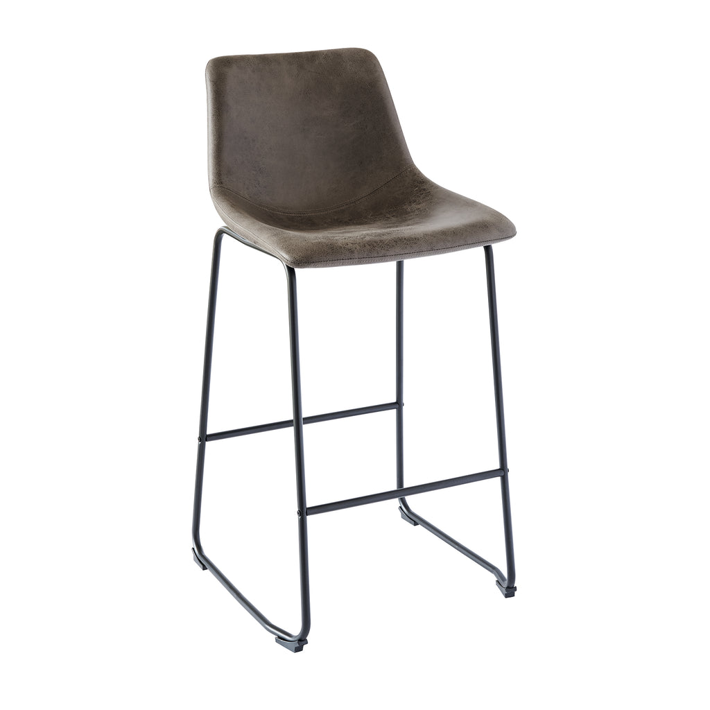 Wes-Bar-Stool-(QSD6099)-29""-Grey-Bar-Stool-(2-Per-Carton)