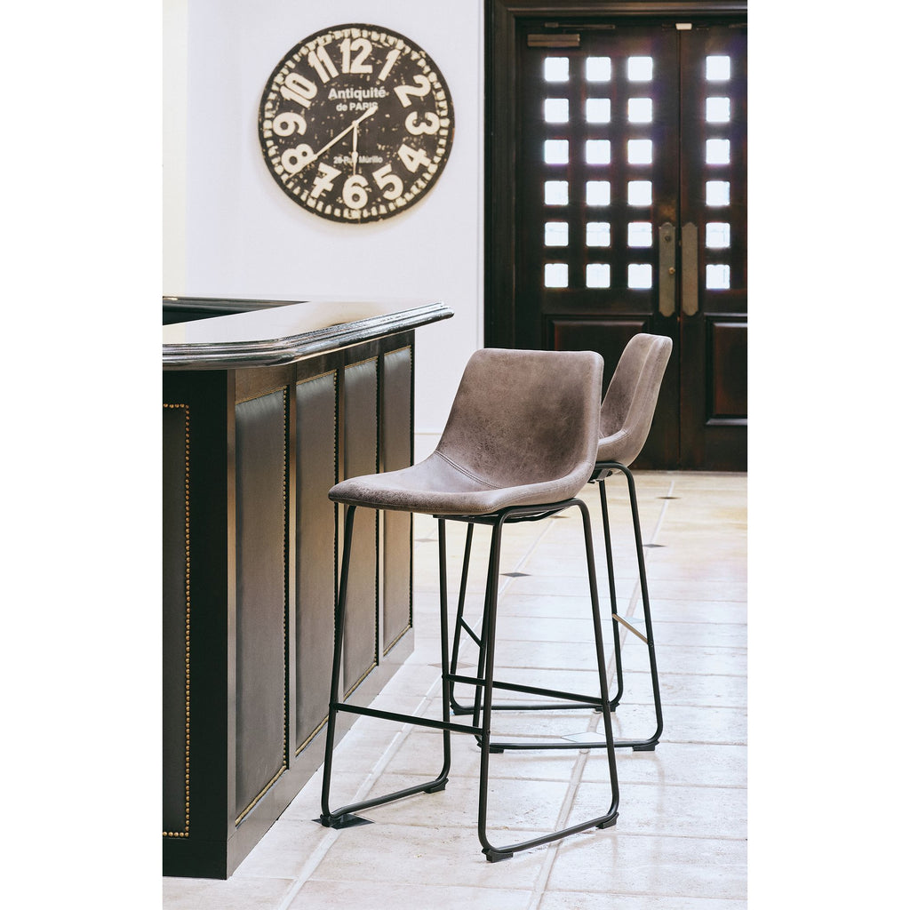 Wes-Bar-Stool-(QSD6099)-29""-Grey-Bar-Stool-(2-Per-Carton)