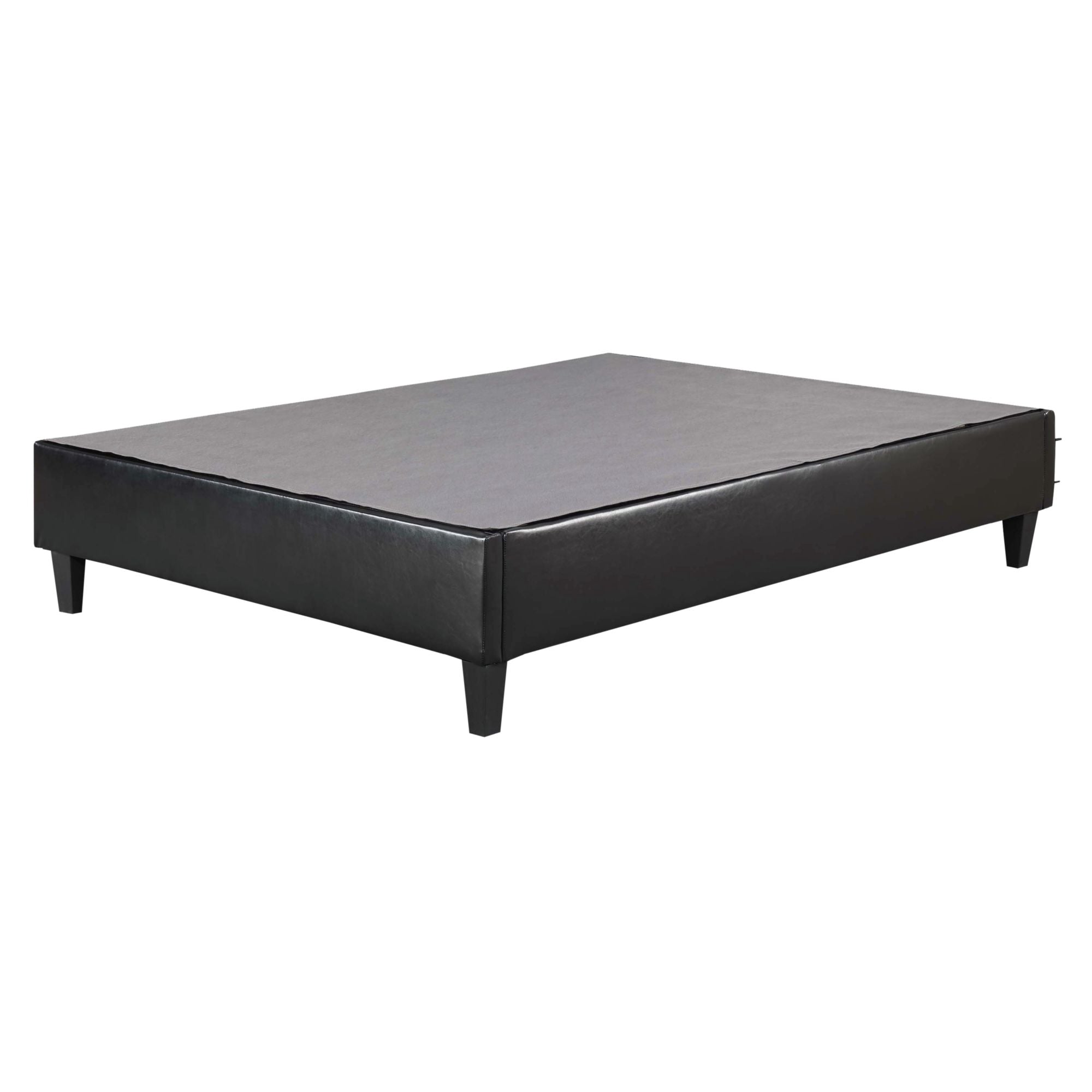 Abby-Platform-Queen-Base-Bed-Black-PU-(3A-Packing)