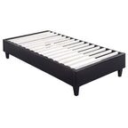 Abby-Platform-Twin-Base-Bed-Black-PU-(3A-Packing)