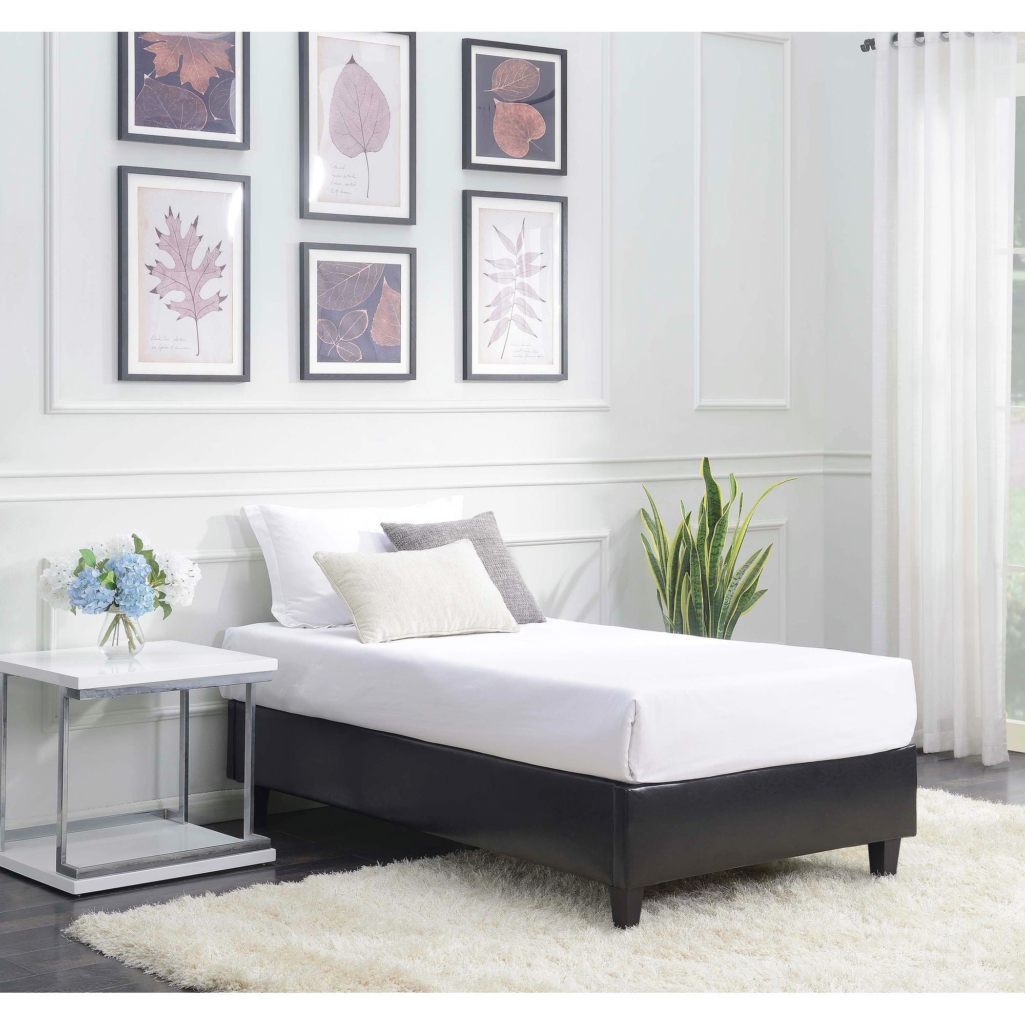 Abby-Platform-Twin-Base-Bed-Black-PU-(3A-Packing)