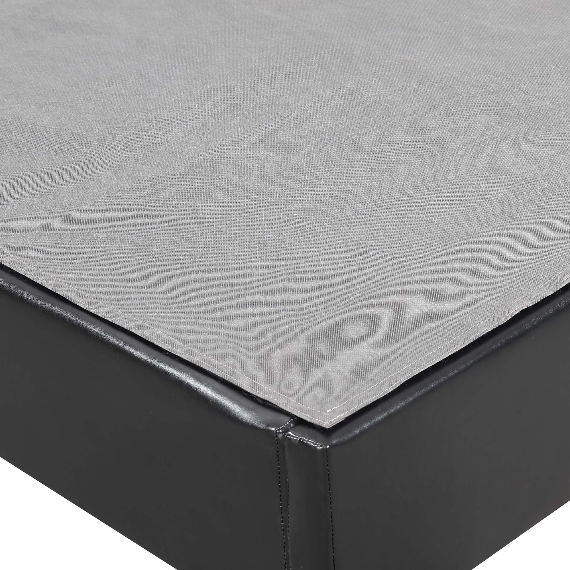 Abby-Platform-Twin-Base-Bed-Black-PU-(3A-Packing)