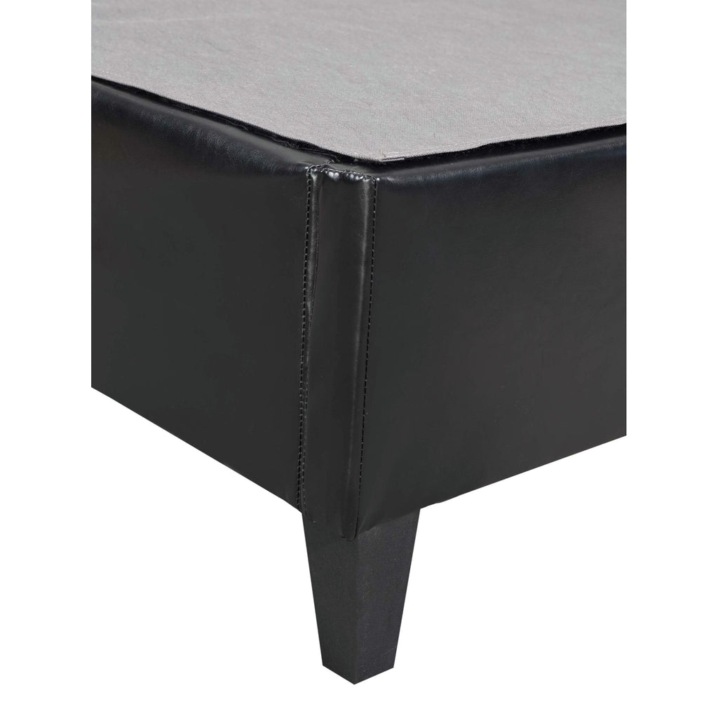 Abby-Platform-Twin-Base-Bed-Black-PU-(3A-Packing)
