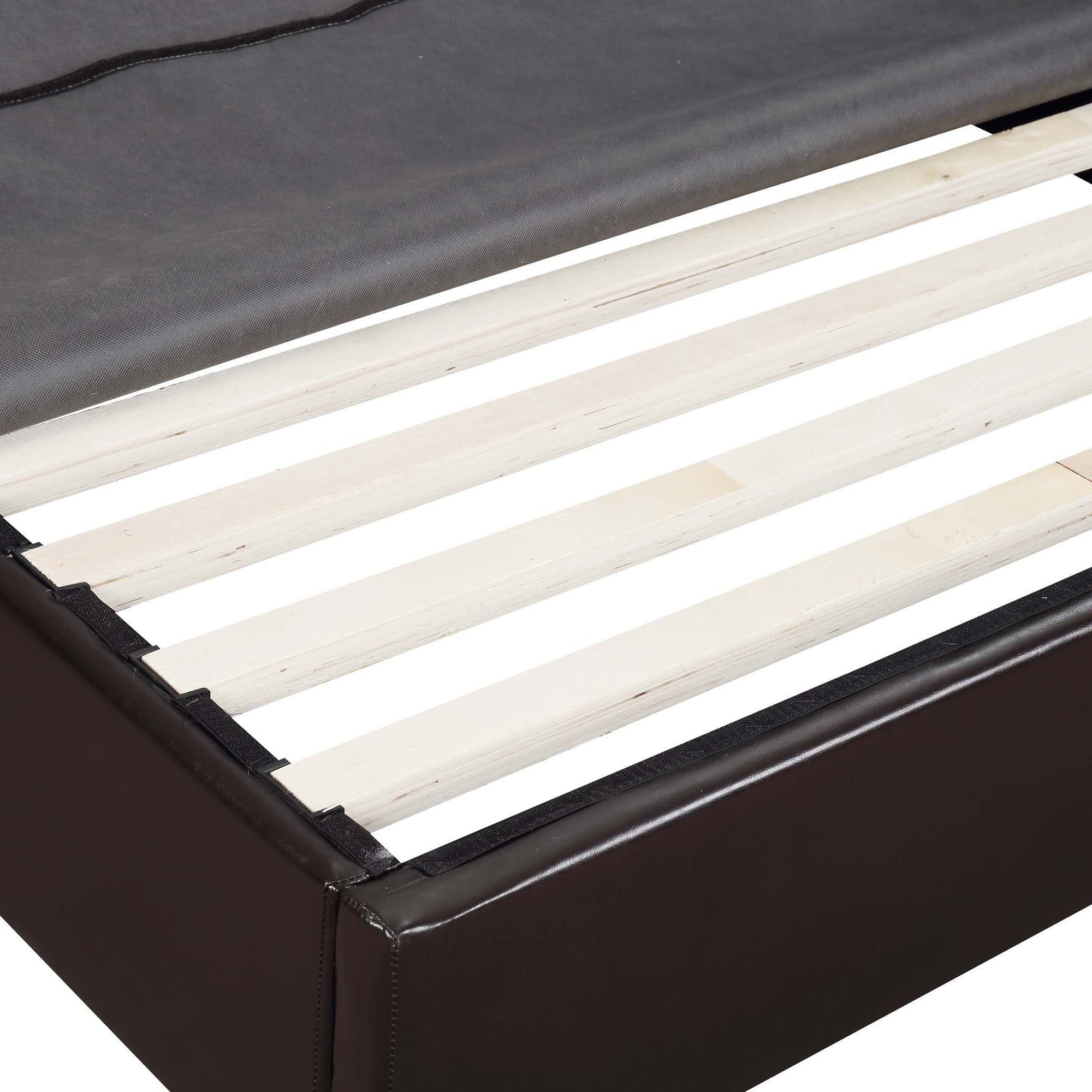 Abby-Platform-Twin-Base-Bed-Brown-PU-(3A-Packing)