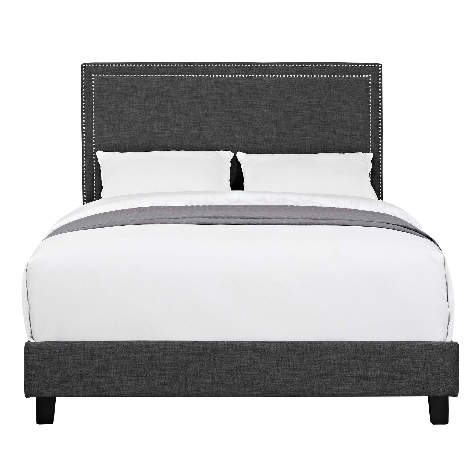 Erica Queen Bed in Heirloom Charcoal