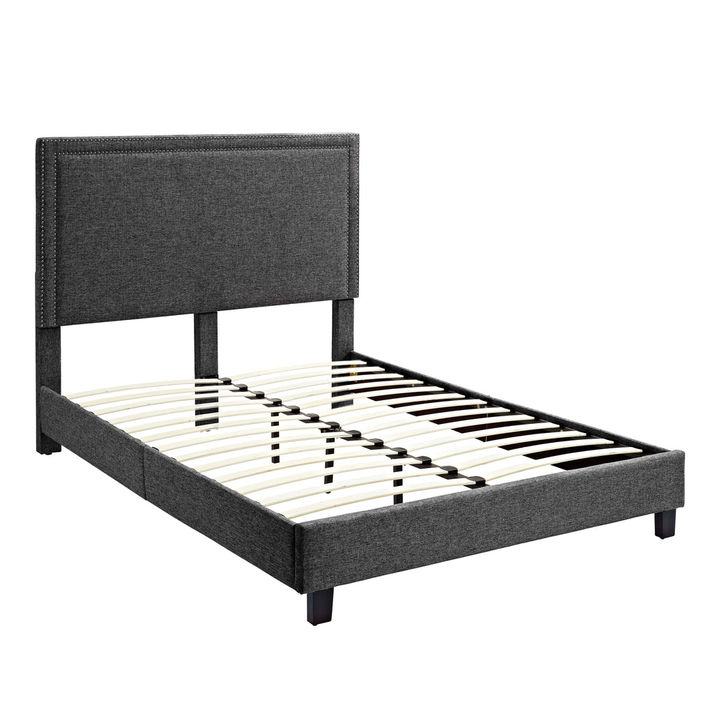 Erica Queen Bed in Heirloom Charcoal