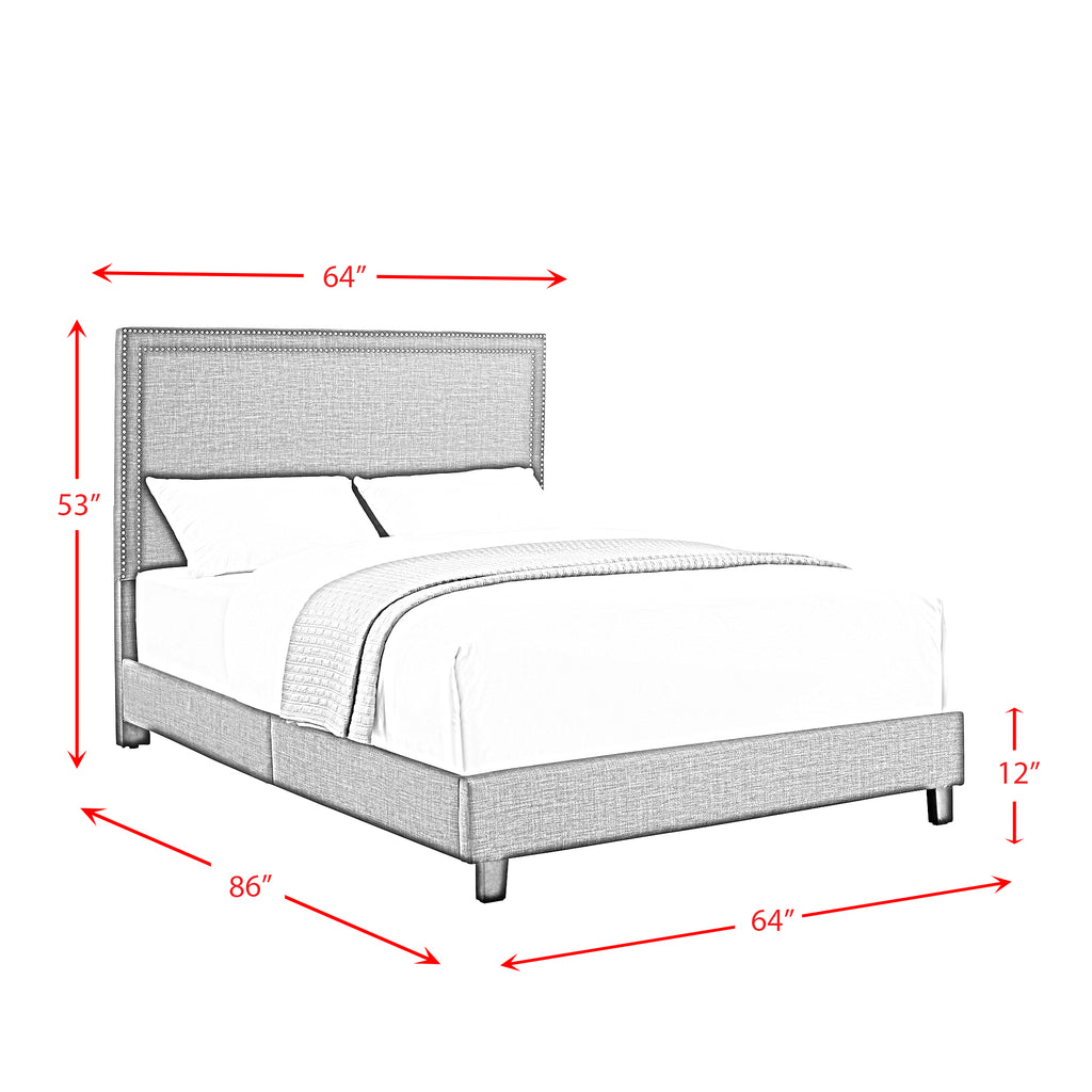 Erica Queen Bed in Heirloom Natural