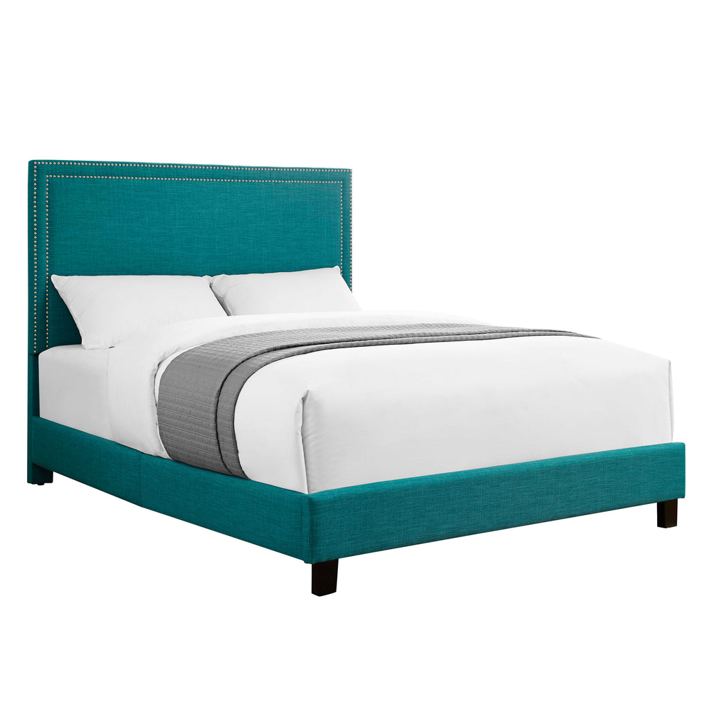 Erica Queen Bed in Heirloom Teal