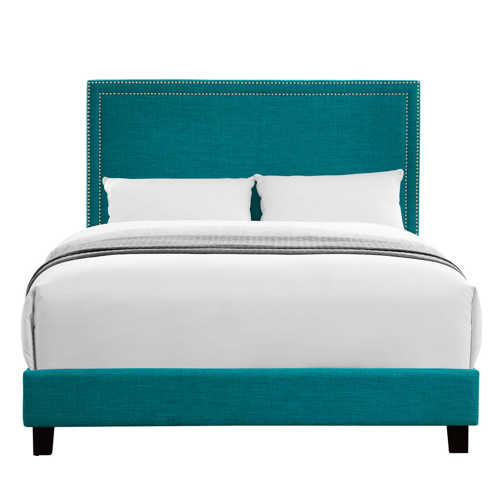 Erica Queen Bed in Heirloom Teal