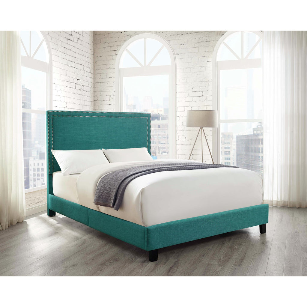 Erica Queen Bed in Heirloom Teal