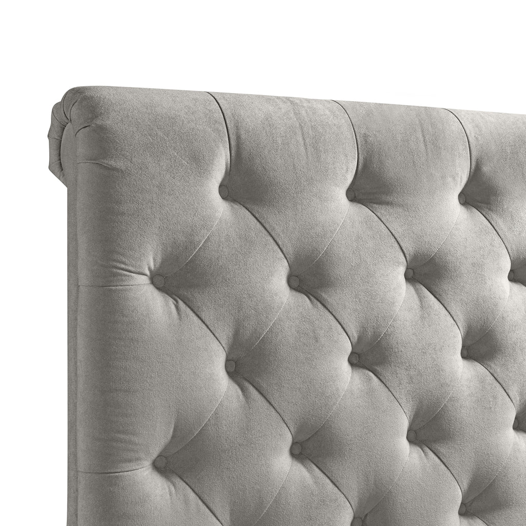 Waldorf Queen Storage Bed Boulder Grey