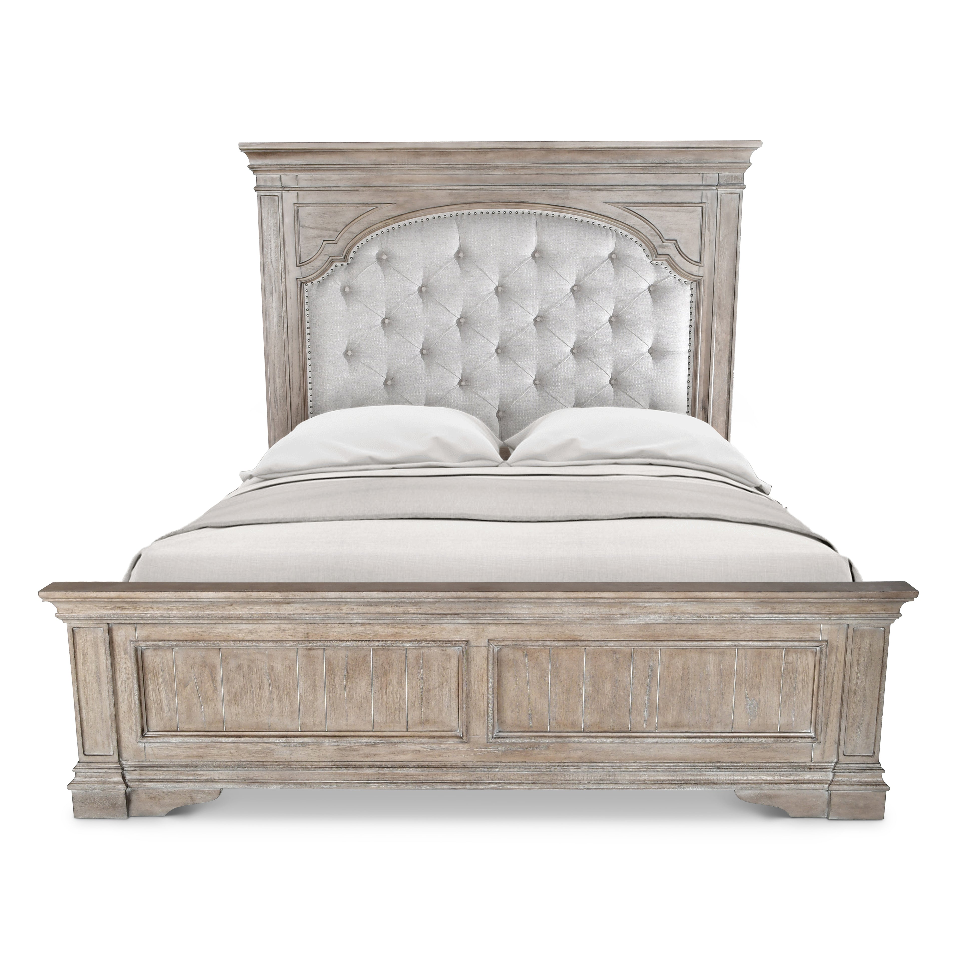 Highland Park King Bed Driftwood