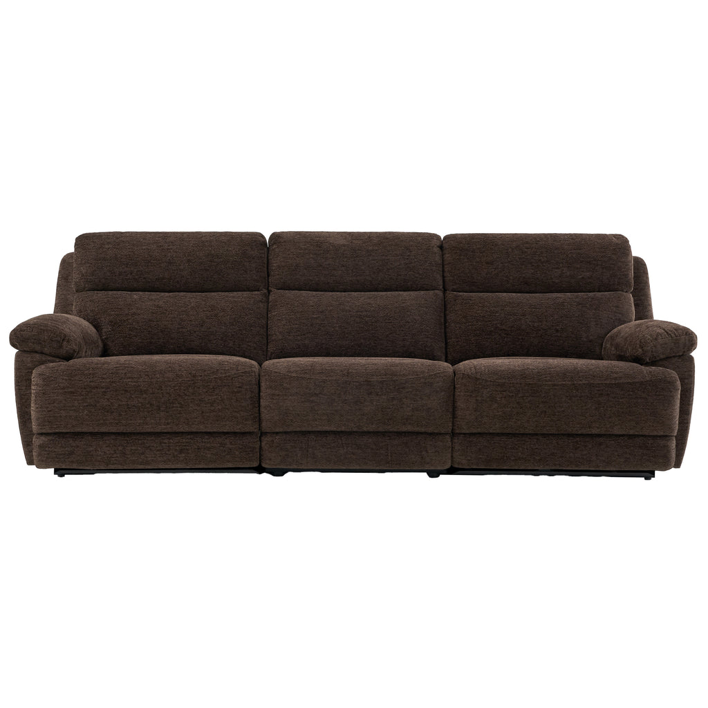 Gatlin Brown Fabric 2PC Dual-Power Set