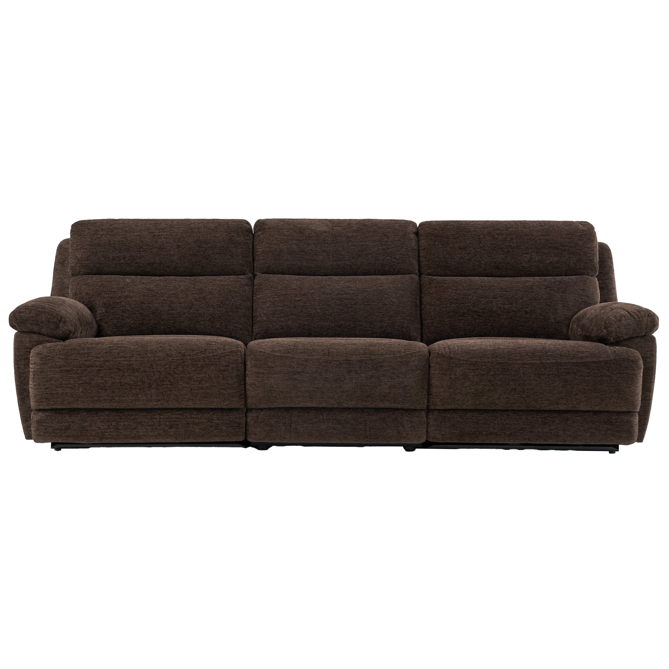 Gatlin Brown Fabric 3PC Dual-Power Set
