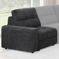 Snyder Black LAF Recliner w/ Slider