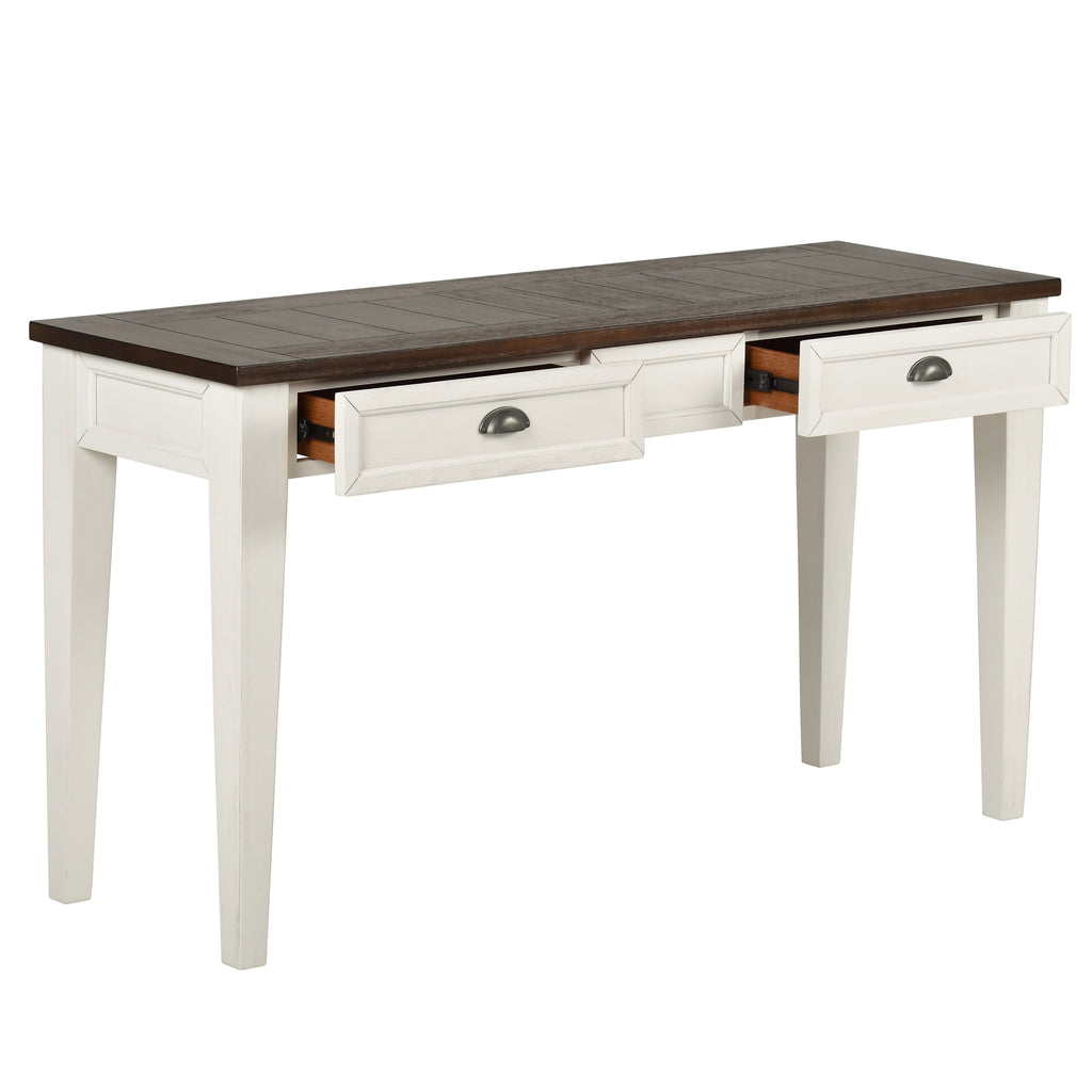 Cayla Sofa Table Dark Oak/