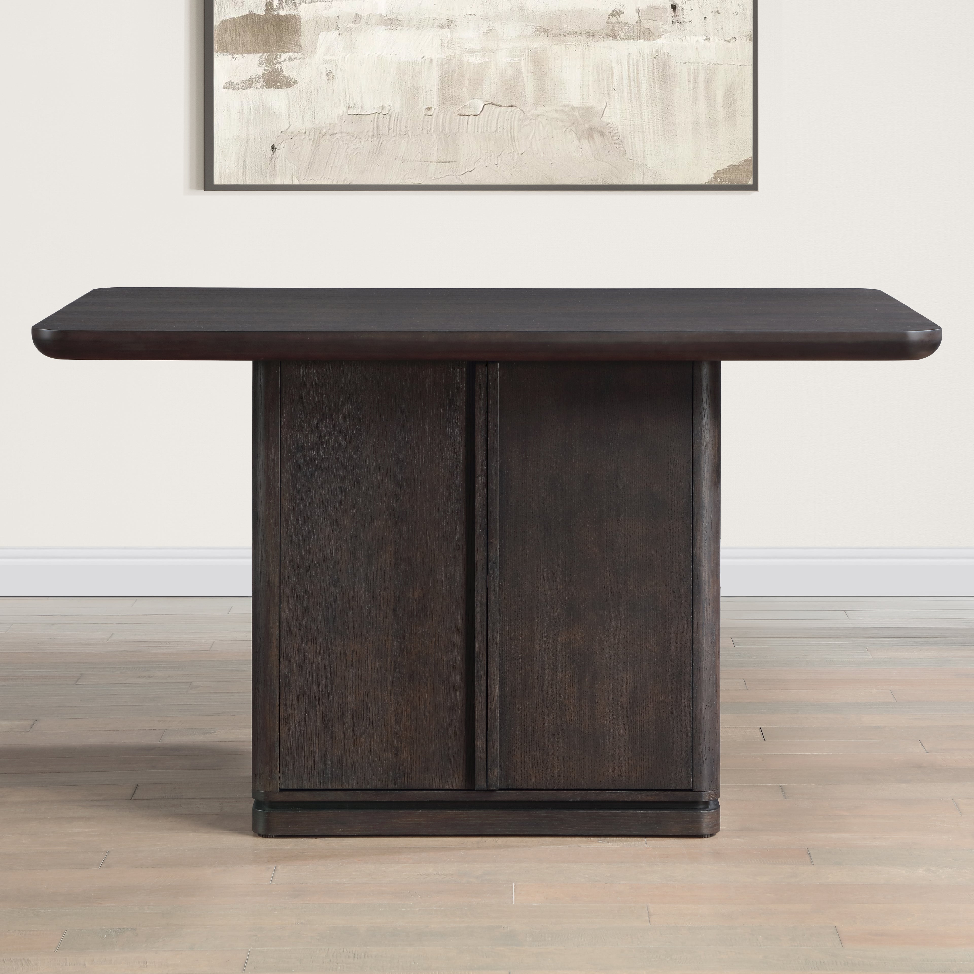 Oakley Black Counter Storage Table