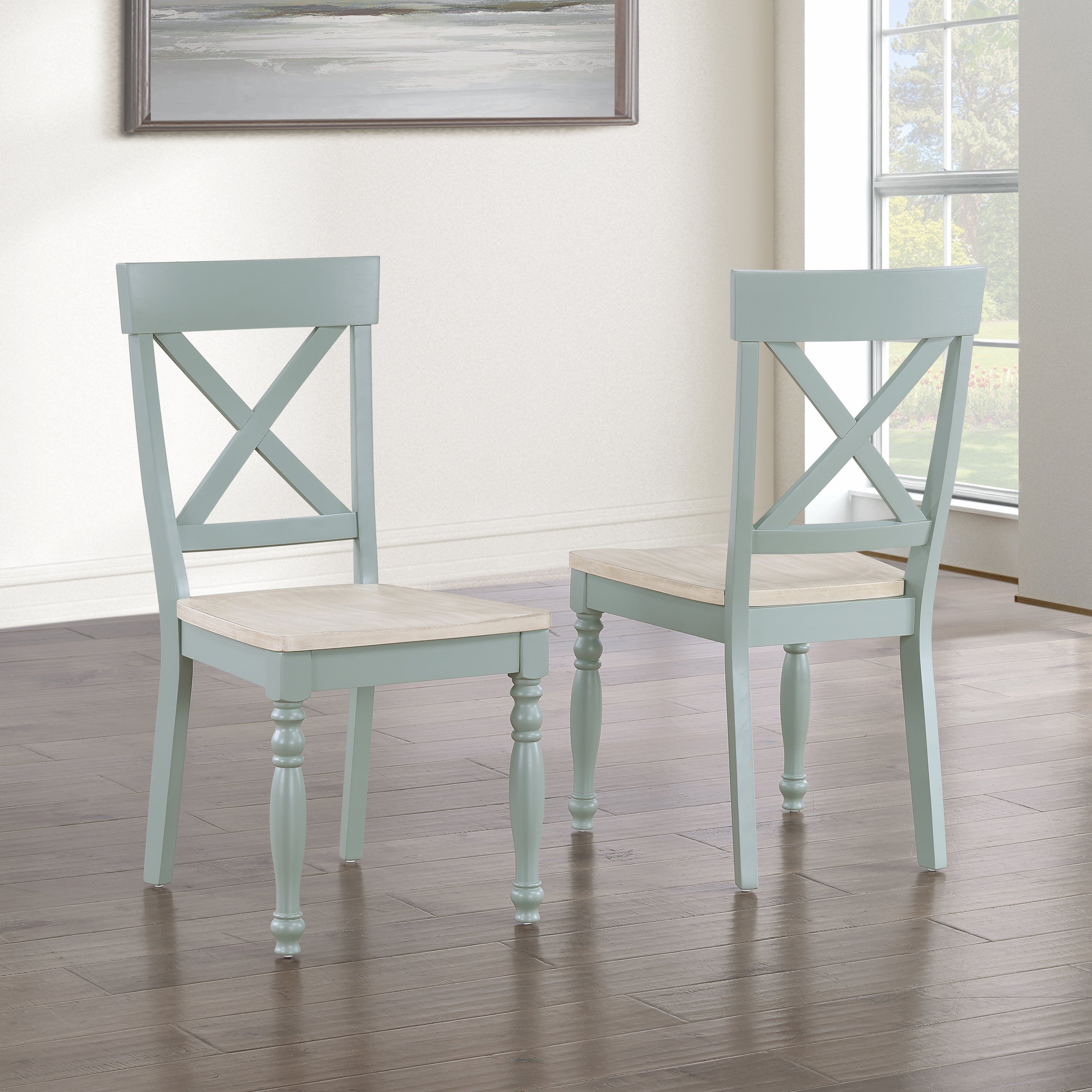 Darcy Green Side Chair