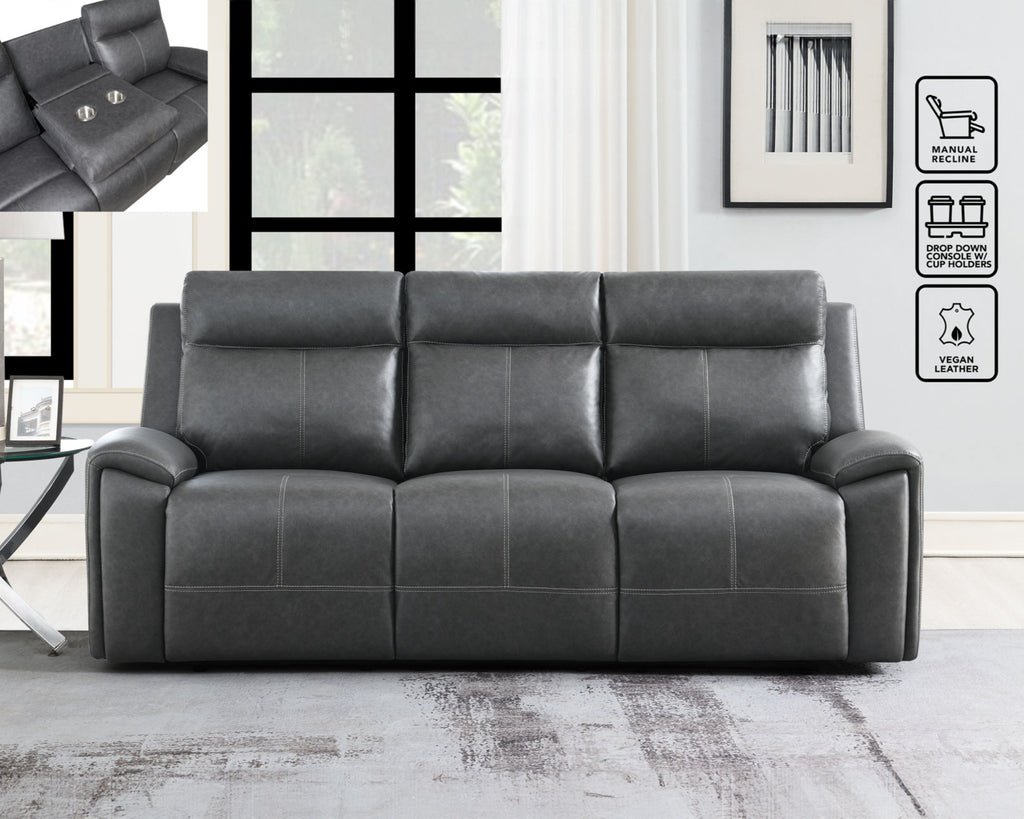 Gaston Grey Recliner Only