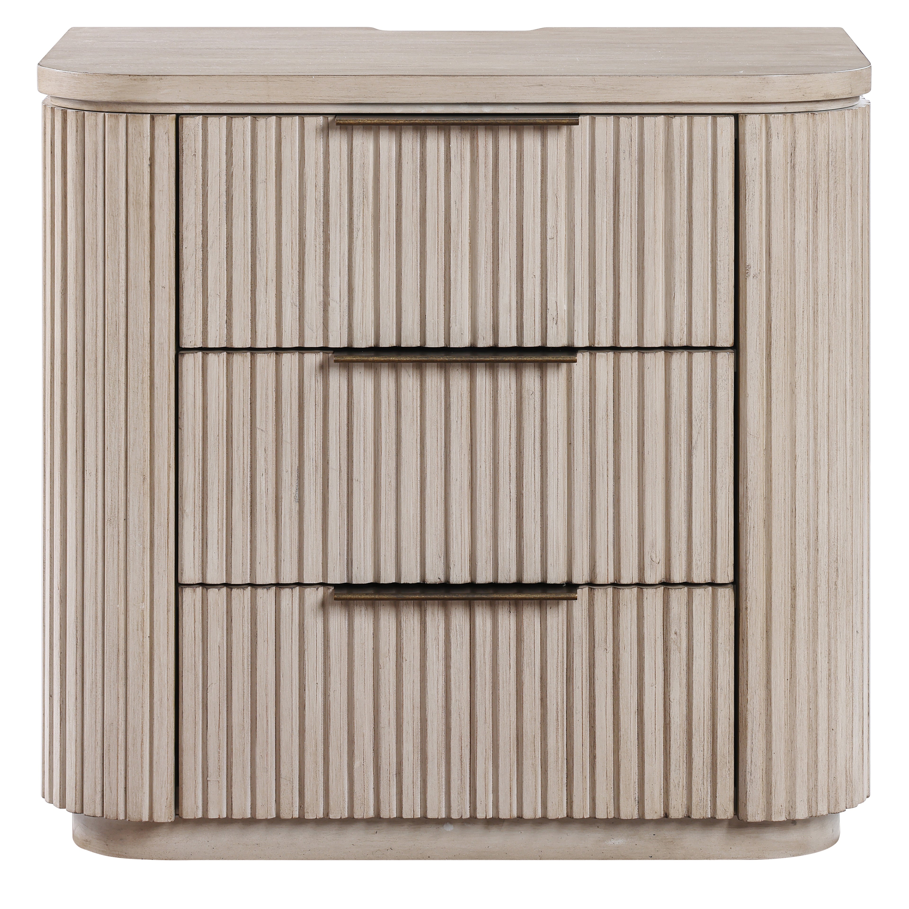 Henry Sand Nightstand w/ USB-C