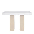 Artemis Square White Marble Top