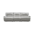 Olsen Silver 3-Piece Reclining Sofa