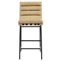 Nicco Sand PU 2pcs Bar Chair, 18.5" x 23