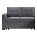 Noah Grey Pullout Loveseat