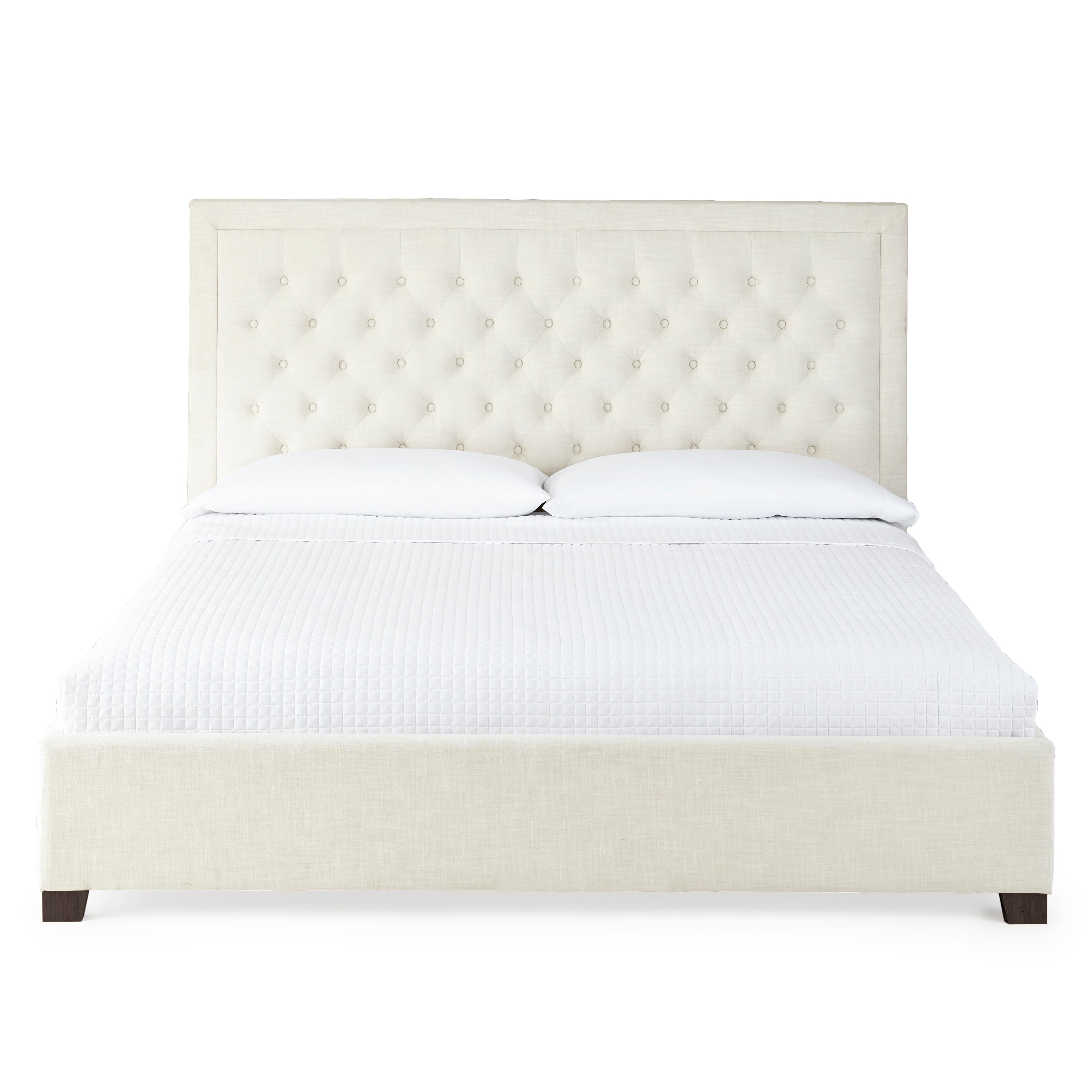 Isadora King Bed White