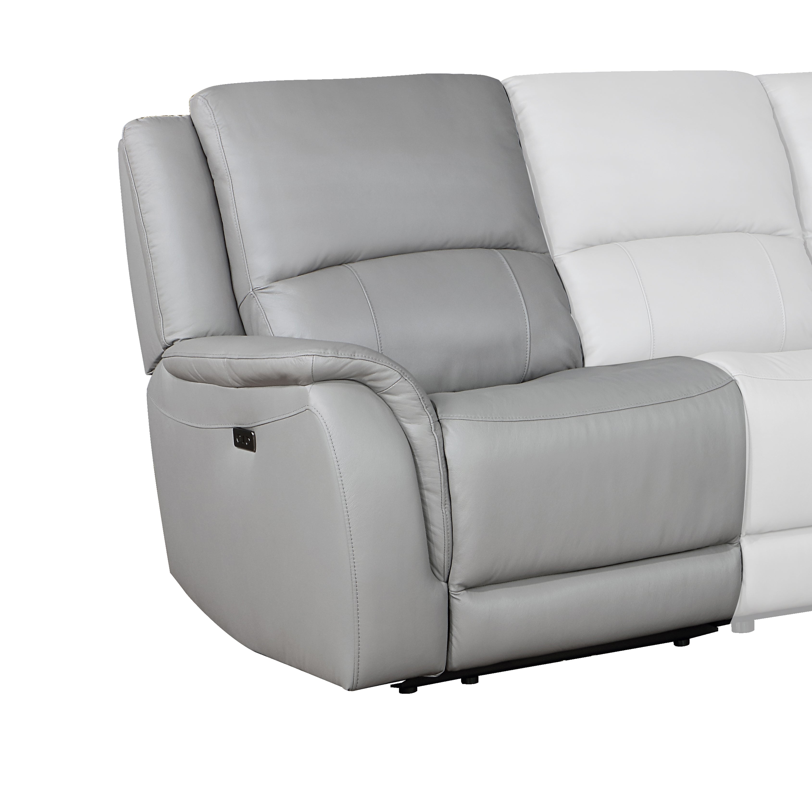 Alexandria LAF PWR Recliner Stone