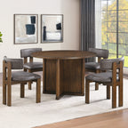 Cambridge 5-Piece Dining Table Set (T+4S
