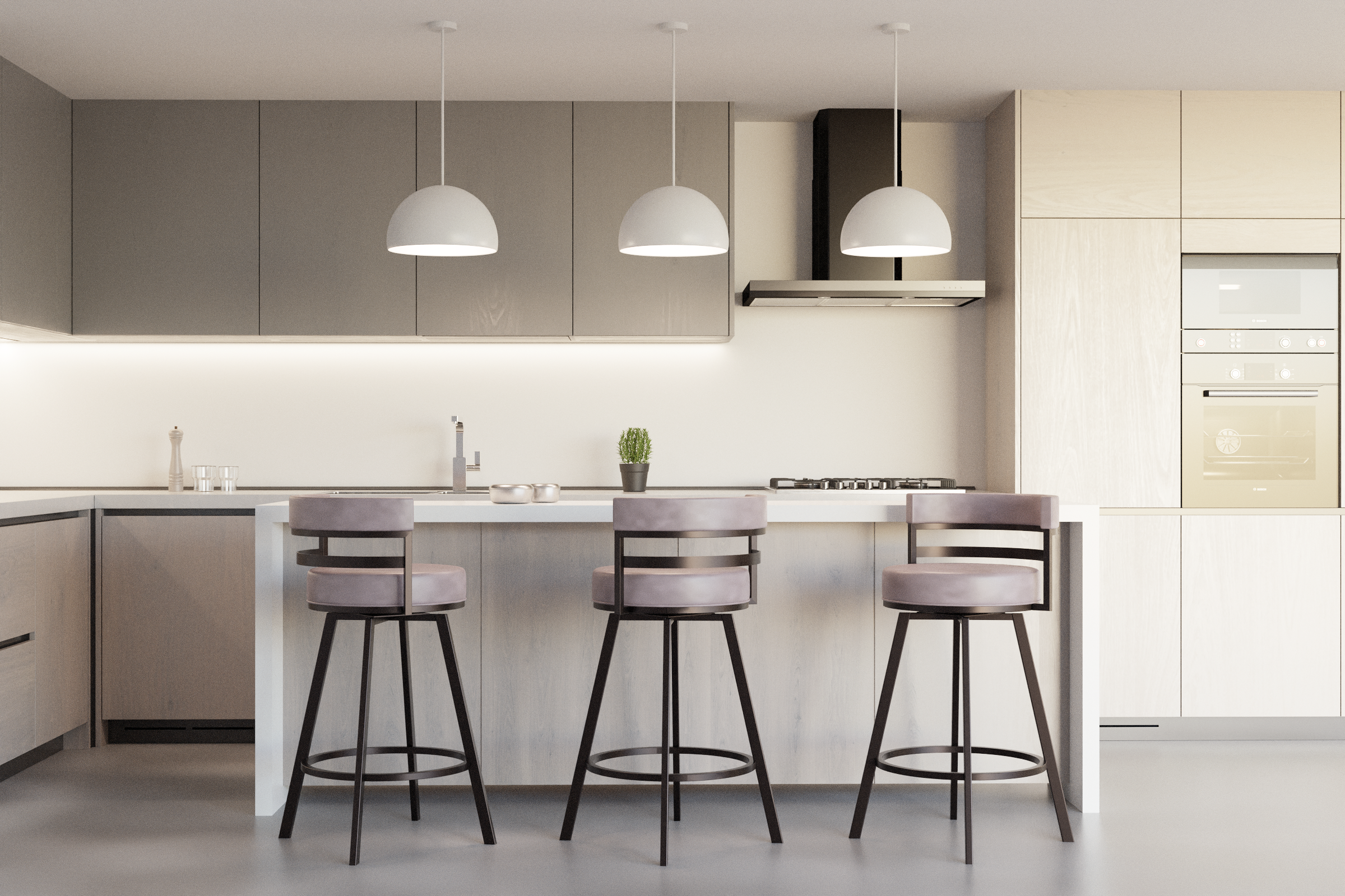 Gene Swivel Bar Stool