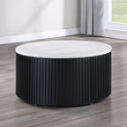 Colvin Black Marble Cocktail Table