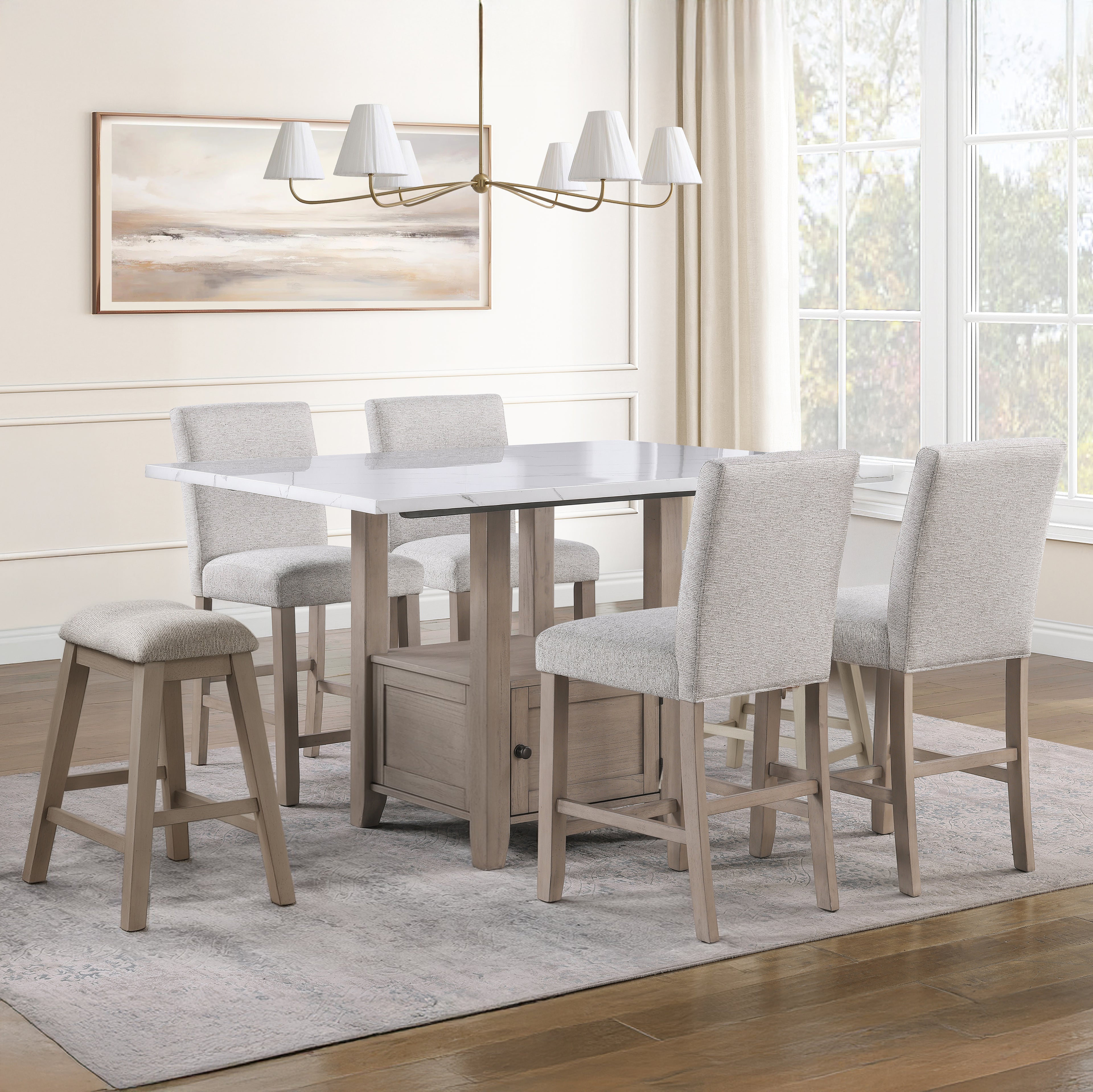 Taylor 7pcs Counter Set (t+4s+2stl)