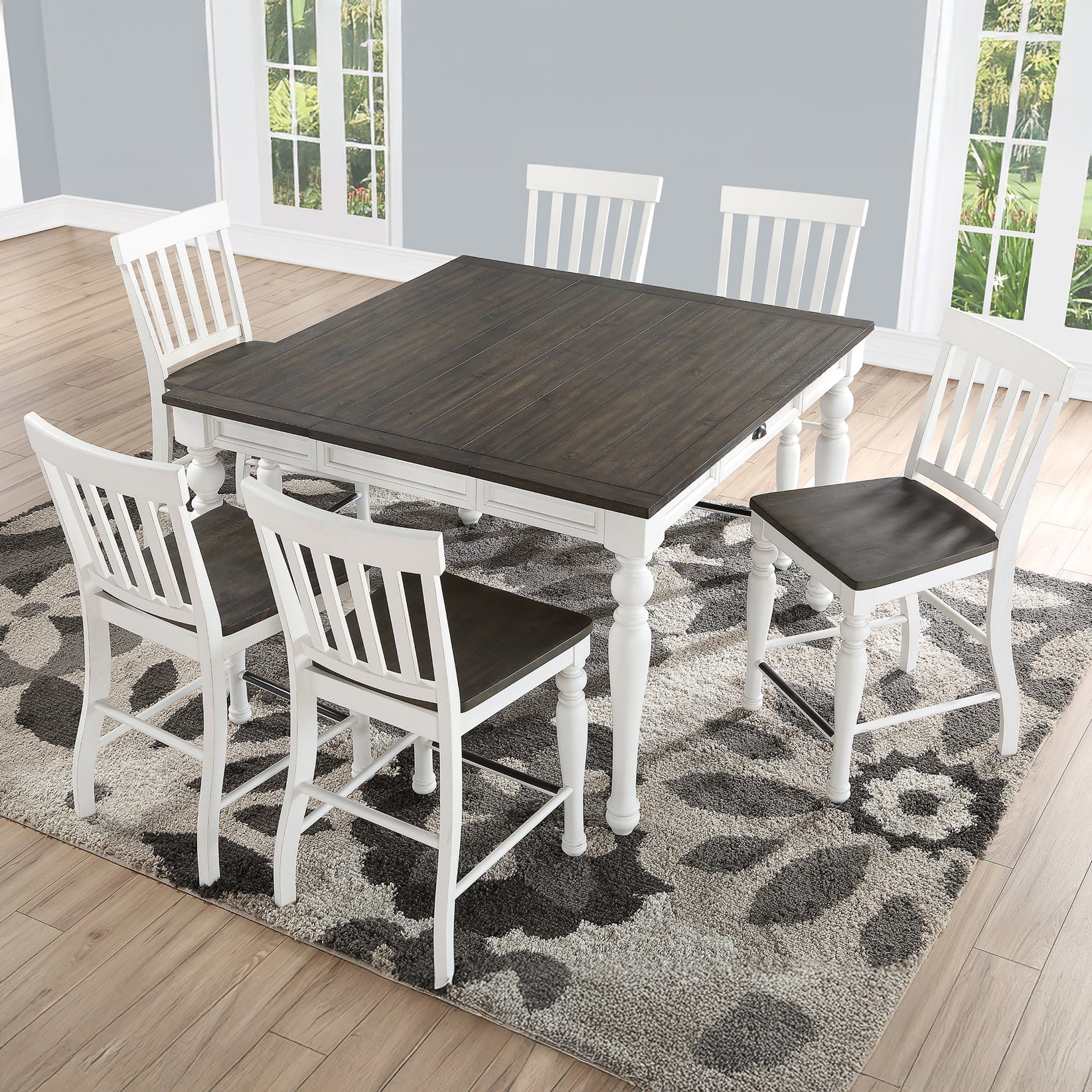 Joanna Two Tone Counter Chair