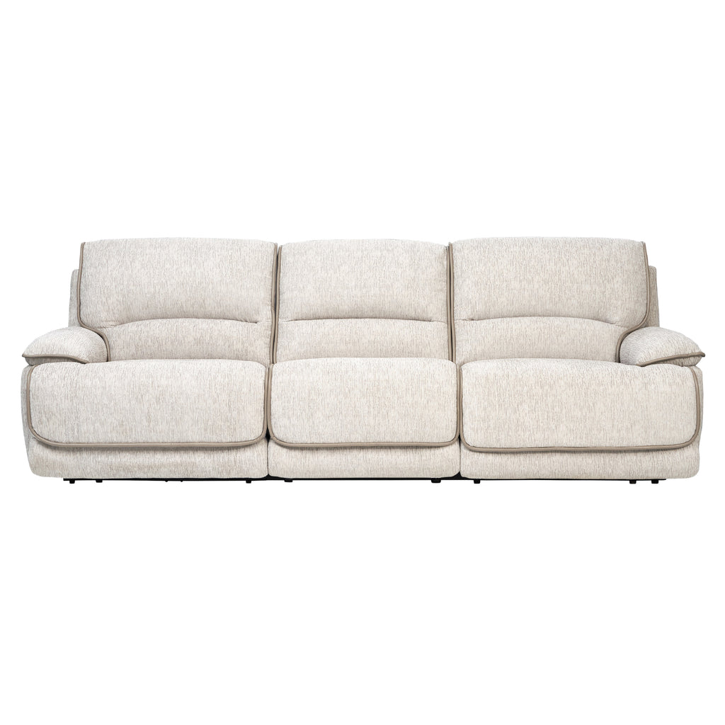 Olsen Dove 3-Piece Reclining Sofa