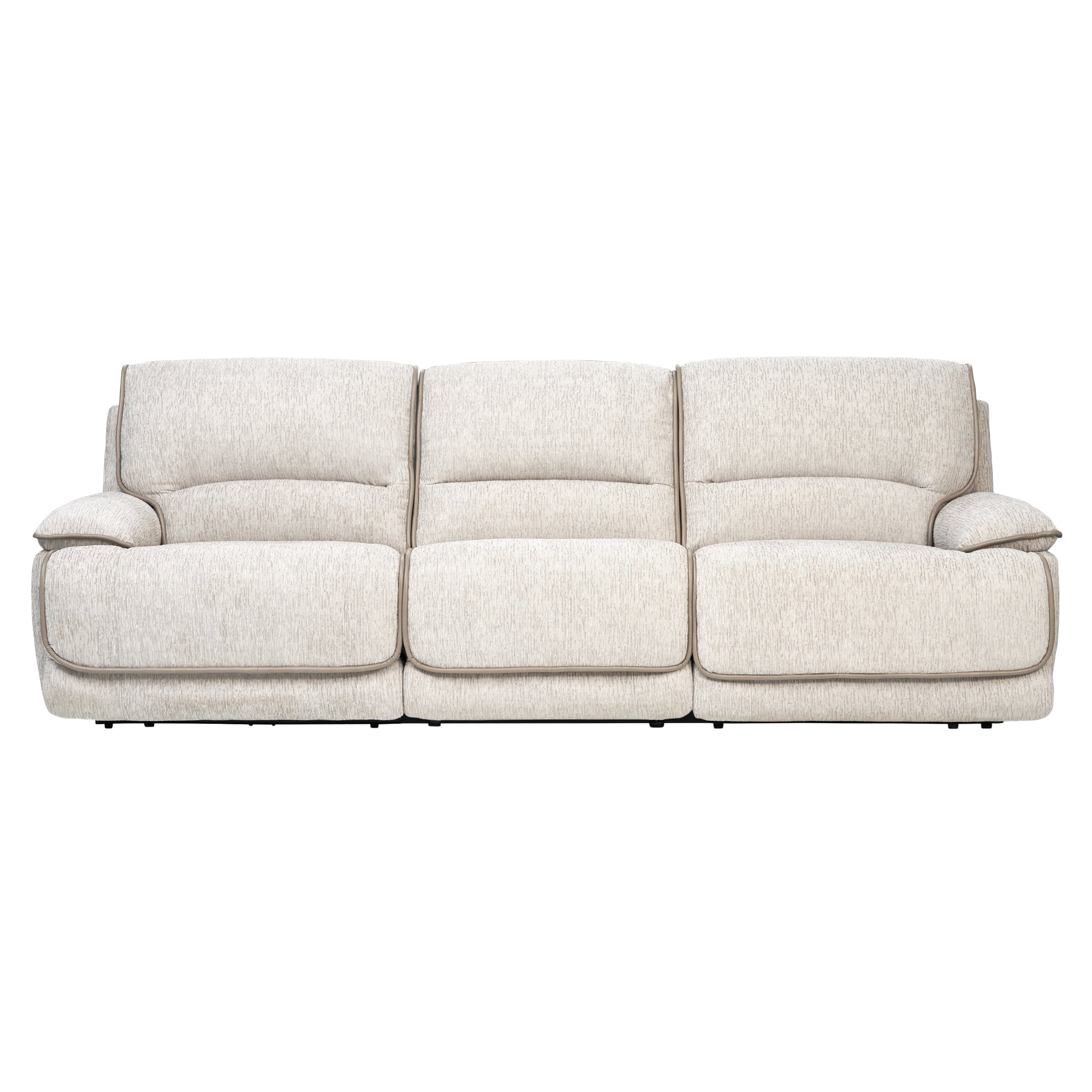 Olsen Dove 3-Piece Reclining Sofa