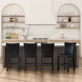Artemis Black PU Counter chair