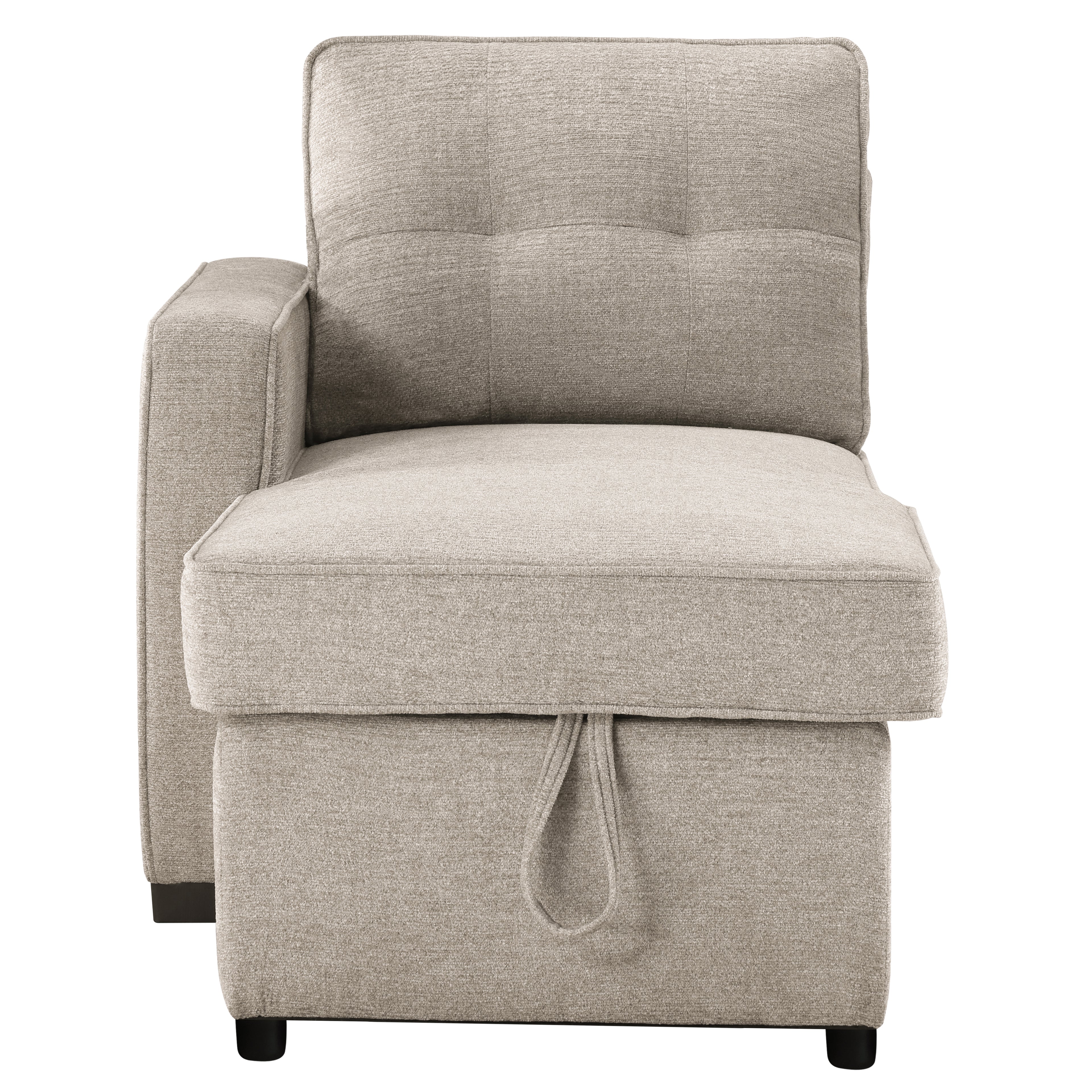 Noah Brown Reversible Chaise