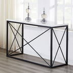 Skyler WhiteMarble TopRectangle Sofa Tab