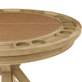 Rylie Dining Table with Game Top, Natura