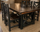 Alonso Walnut Black 7 Pc.<br>(1 in Stock)