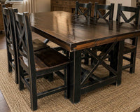 Alonso Walnut Black 7 Pc.<br>(1 in Stock)