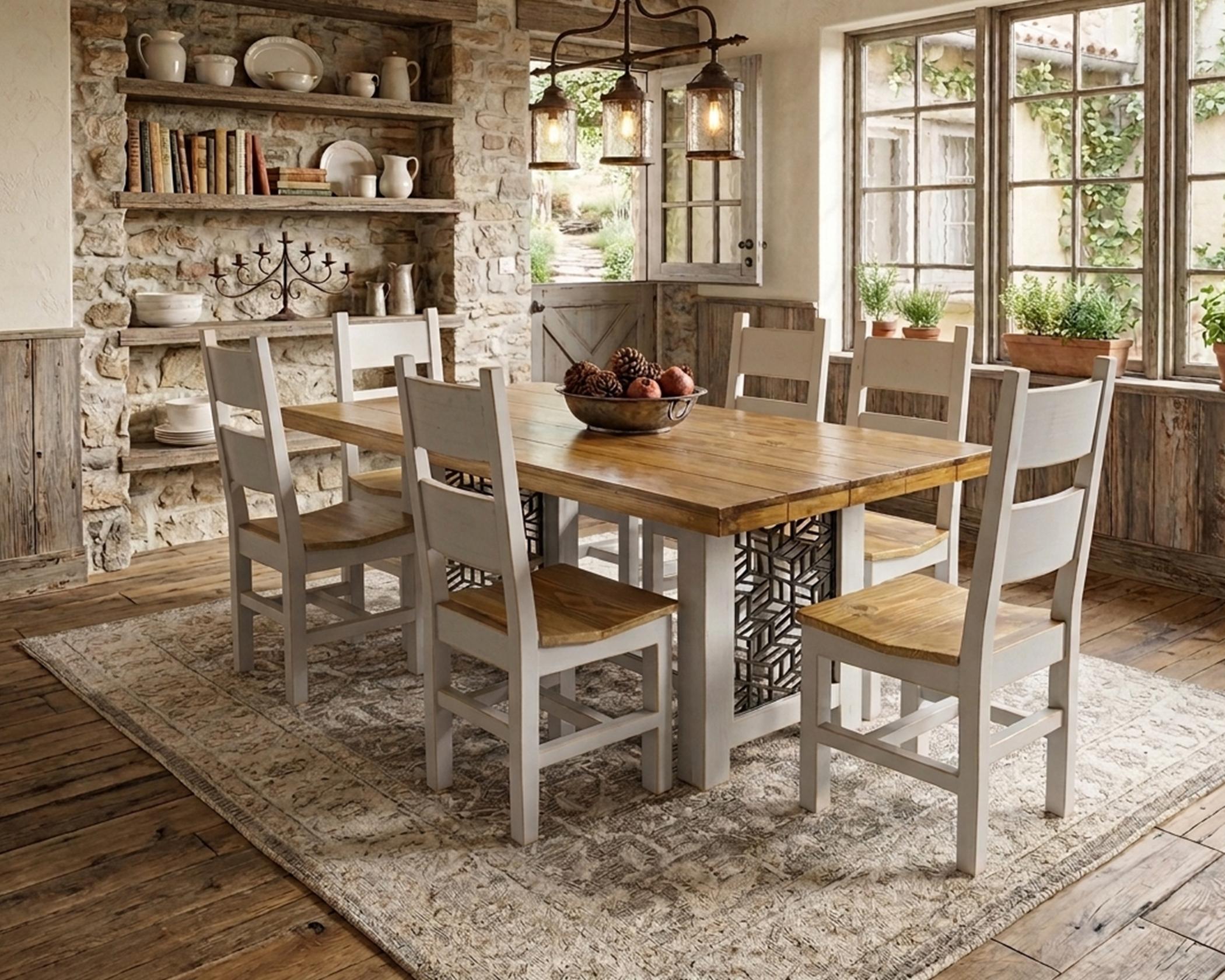 Alonso Light Grey Dining(1 in Stock)