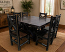 Alonso Walnut Black 7 Pc.<br>(1 in Stock)