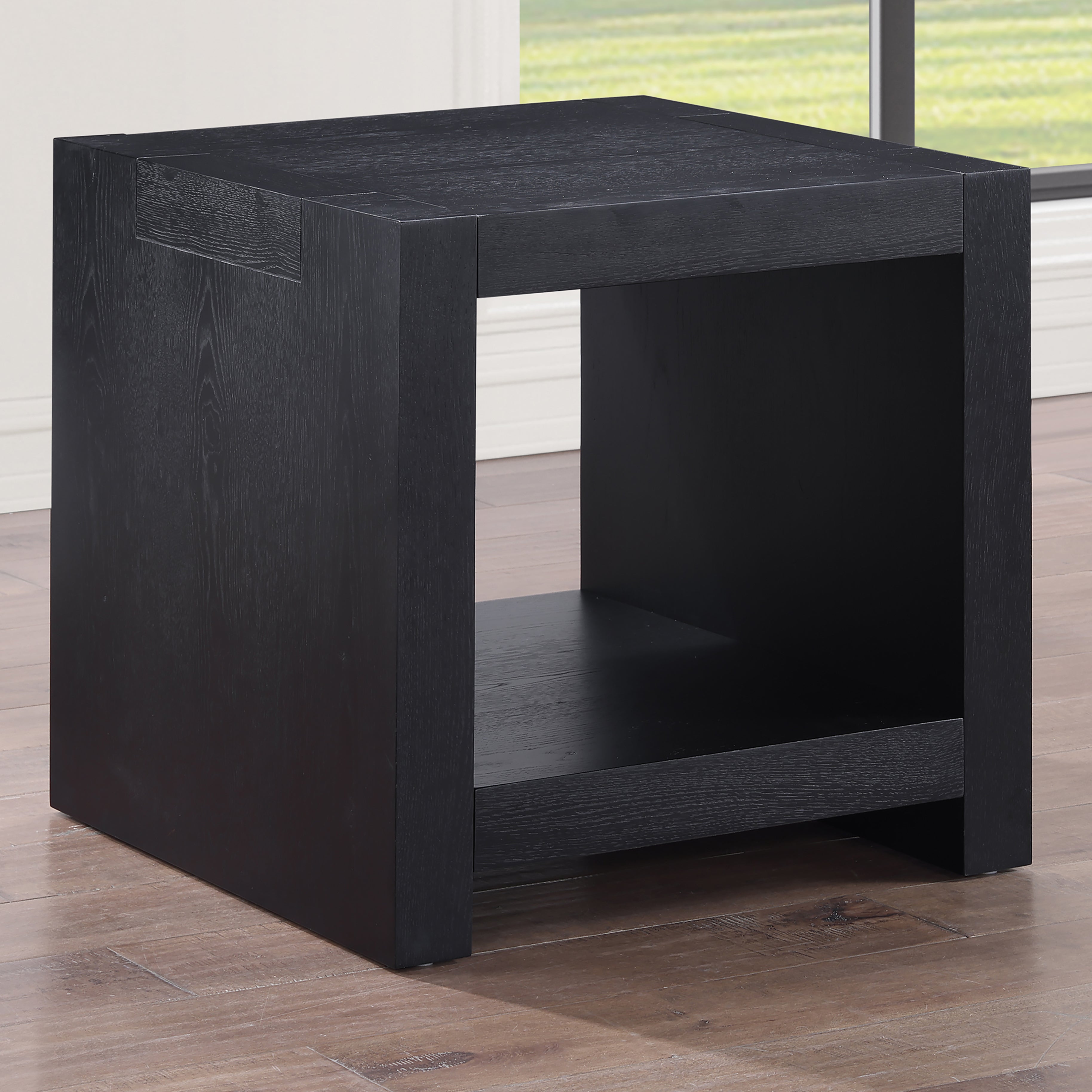 Aubrey Black End Table